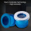 Blauer Toilettendichtring aus Gummi geruchs-resistent 5