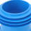 Blauer Toilettendichtring aus Gummi geruchs-resistent 3