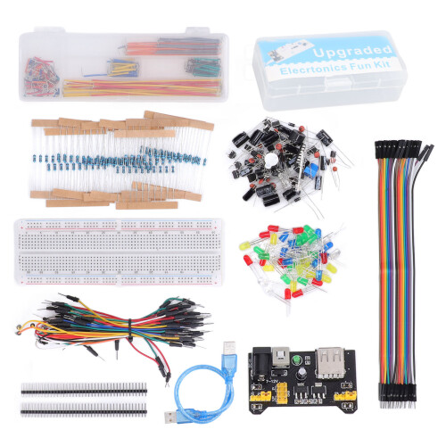 Elektronik-Kit 830 Anschlusspunkte Steckbrett R3 1