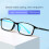 Farbenblindheitsbrille TR90 Rot-Grün Tragetasche 5