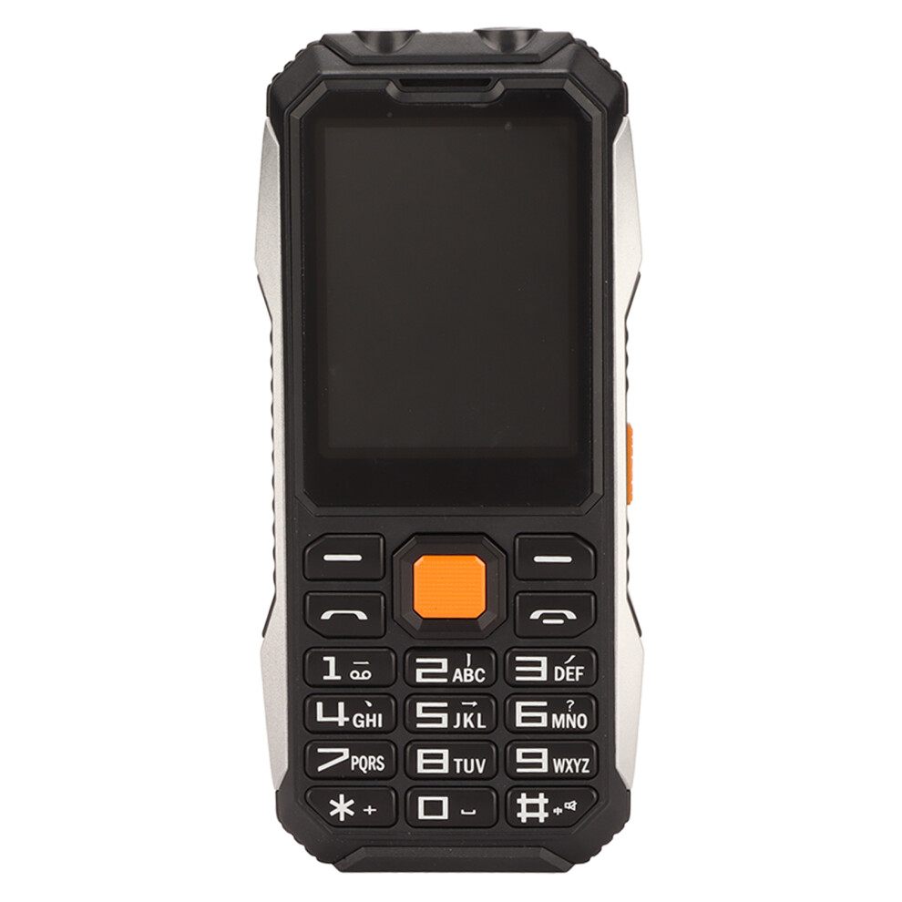 2G Seniors Cell Phone Dual Sim Big Button 2.4In Hd Screen 6800Mah Long Battery Life Seniors Cell Phone Unlocked For Seniors Black 8761320845260