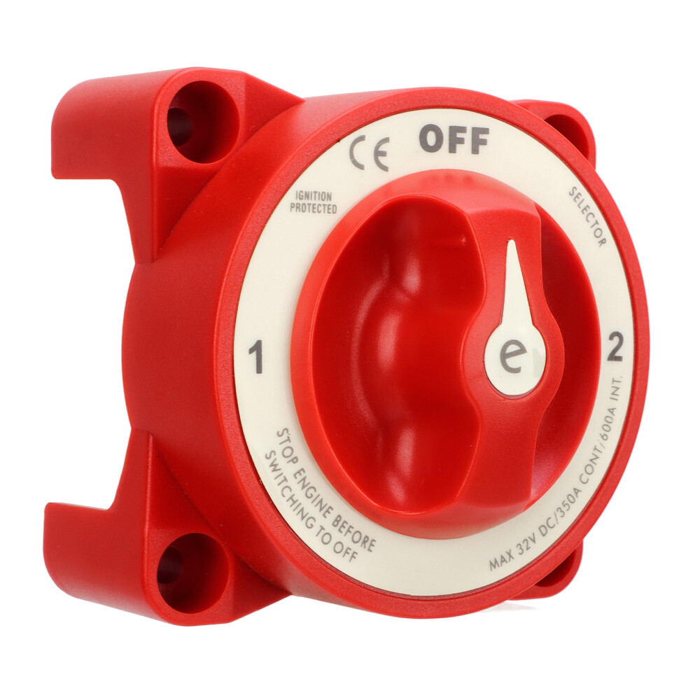 Battery Disconnect Switch Cut Off Power Kill Isolator 3 Levels 350A 32V Dc For Rv Marine Boat 6901320848867