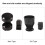 Universeller PP-Becherhalter mit verstellbarem Clip 4
