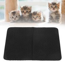 Alfombrilla de EVA para arena de gatos de doble capa - 3D impermeable