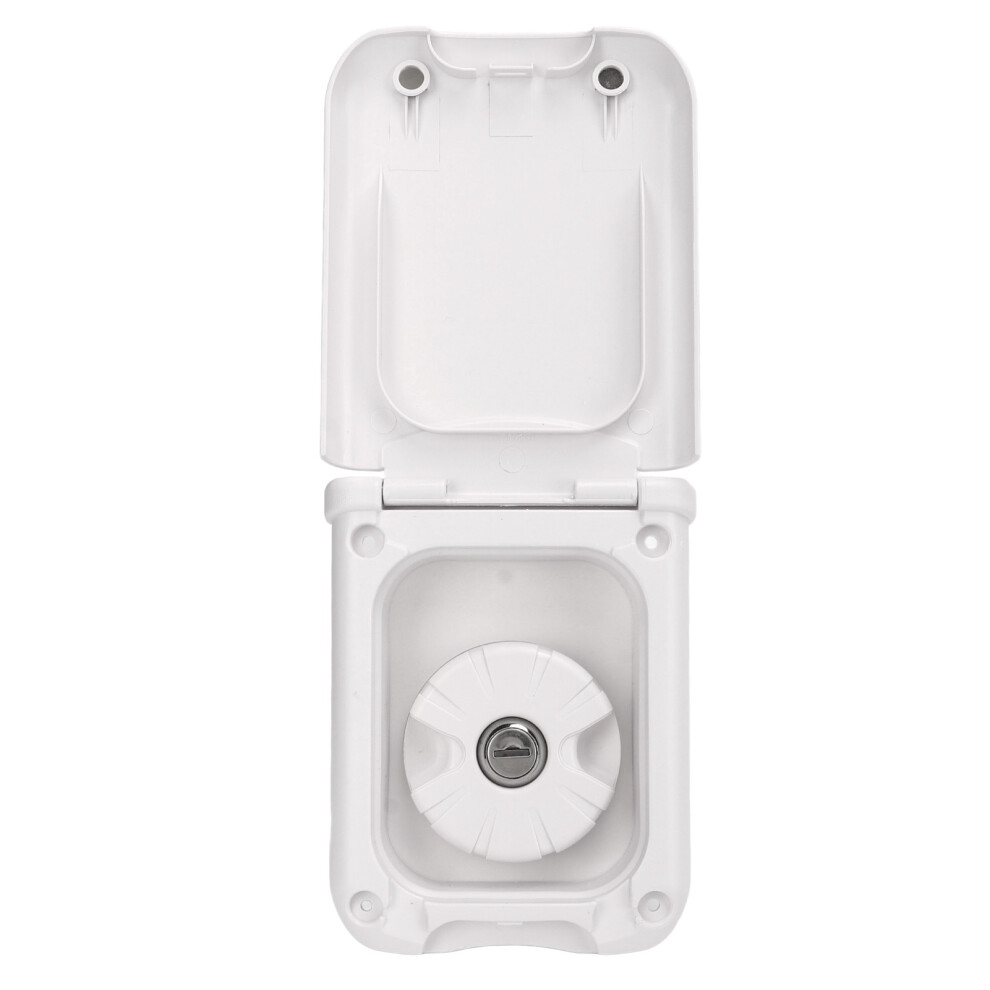 Rv Gravity Fresh Water Fill Hatch Inlet With Keys Square For Motorhomes Campers Trailers Caravans Yachts White 4941320848926