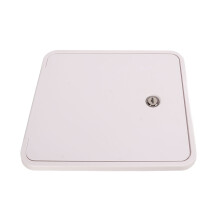 Puerta de escotilla para cable de alimentación cuadrada 260 x 230 x 50 mm ABS