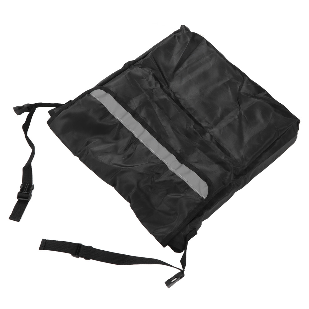 Black Wheelchair Backpack Bag Electric Wheel Chair Accessories Pouch For Back Of Chair