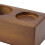 Braune Buche Protafilter Tamper-Ständer 178x94x72mm 10