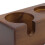 Braune Buche Protafilter Tamper-Ständer 178x94x72mm 7