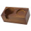 Braune Buche Protafilter Tamper-Ständer 178x94x72mm 14