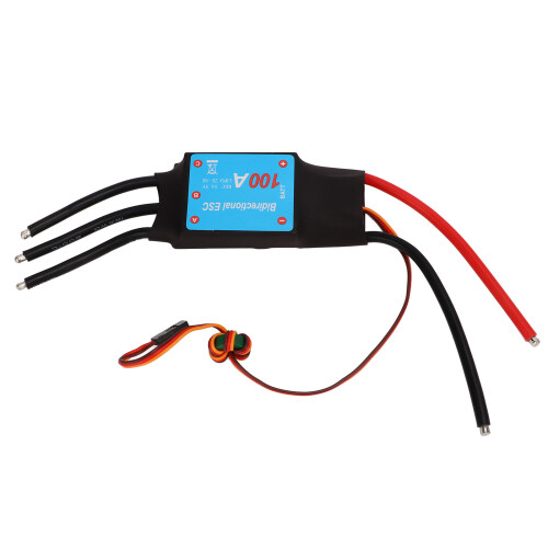 100A bürstenloser ESC 79x39mm, 5V/5A BEC, schwarz 1