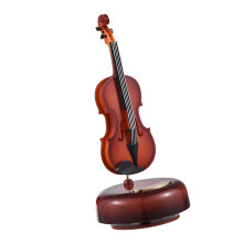 Geigen Musikbox 125 g 18x17x3,6 cm glänzende Oberfläche