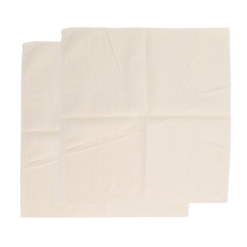 2 Stk Mönchs-Tuch 36  34,7 cm DIY-Tufting - Natur 1