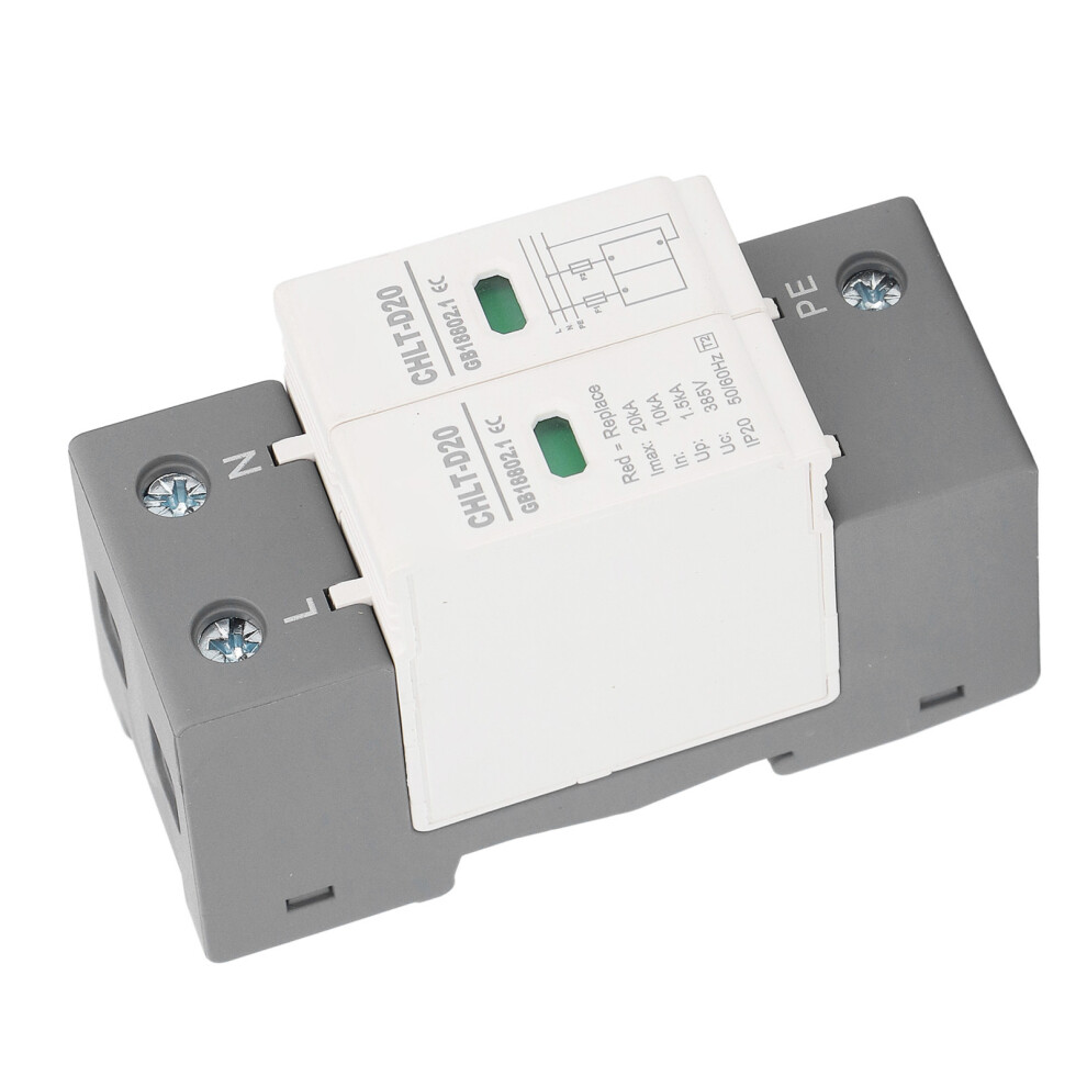 Surge Protective Device 2P 10Ka To 20Ka House Surge Protector Arrester Device Ac 385V 3351320856974