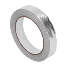 Aluminiumfolie-Klebeband 20 m  20 mm Silber Hitzebeständig