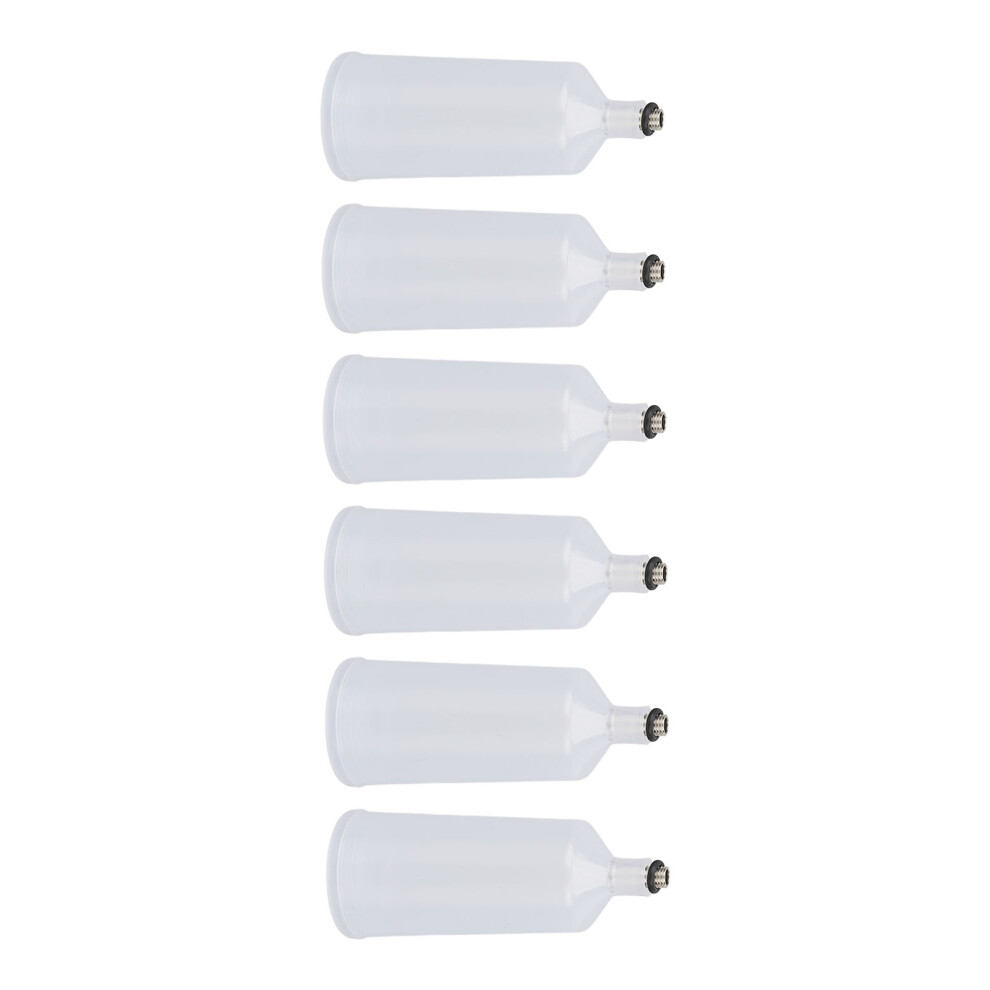 6Pcs 40Ml Airbrush Empty Jar Pp Empty Bottle Replacement Accessory For Skin Care Airbrush Facial Sprayer 7641320858259