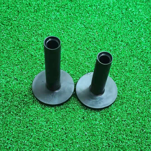 Gummi-Golf-Teeshalter 88mm/54mm Schwarz 80g 2