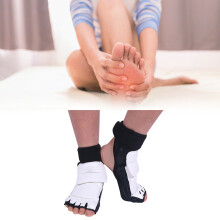 Protector de pie para Taekwondo L fijación dual Esponja/PU