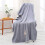 Coral Wool Badetuch Grau 34x76 cm Weich Dick 3