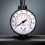Fahrrad-Standpumpe mit Manometer, Einzylinder 4