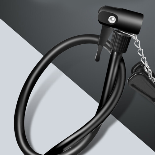Fahrrad-Standpumpe mit Manometer, Einzylinder 2