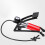 Fahrrad-Standpumpe mit Manometer, Einzylinder 1