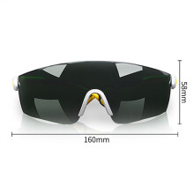 Gafas de soldadura rojas, antivaho, PC, PVC, ajustables