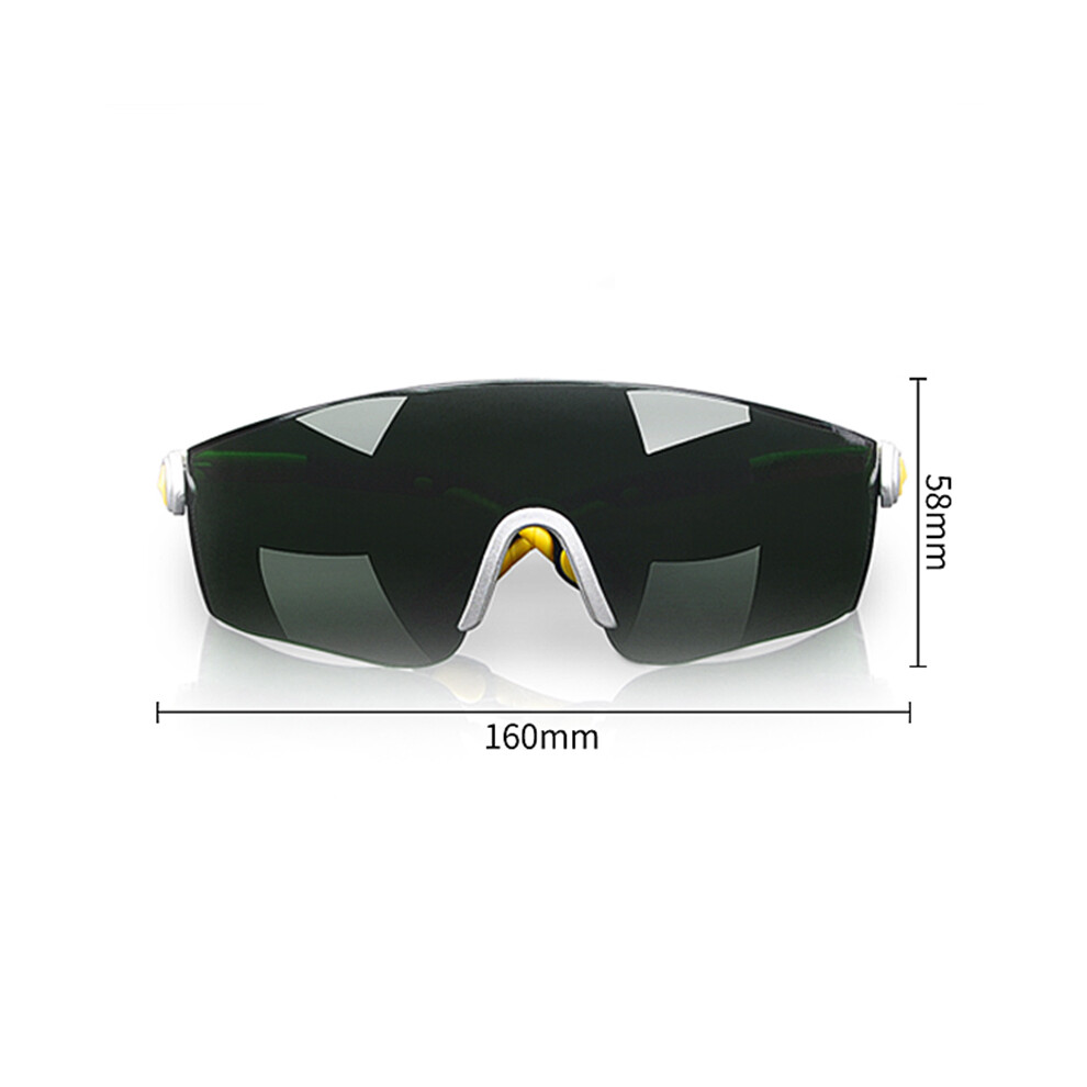 Welding Goggle Prevent Fog Scratch Proof Impact Resistant Red Uv Protection Adjustable Legs Welder Glasses 5071320864301