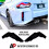 For BMW M2 G87 Rear Corner Side Spats Diffuser Body Kit M Performance 1