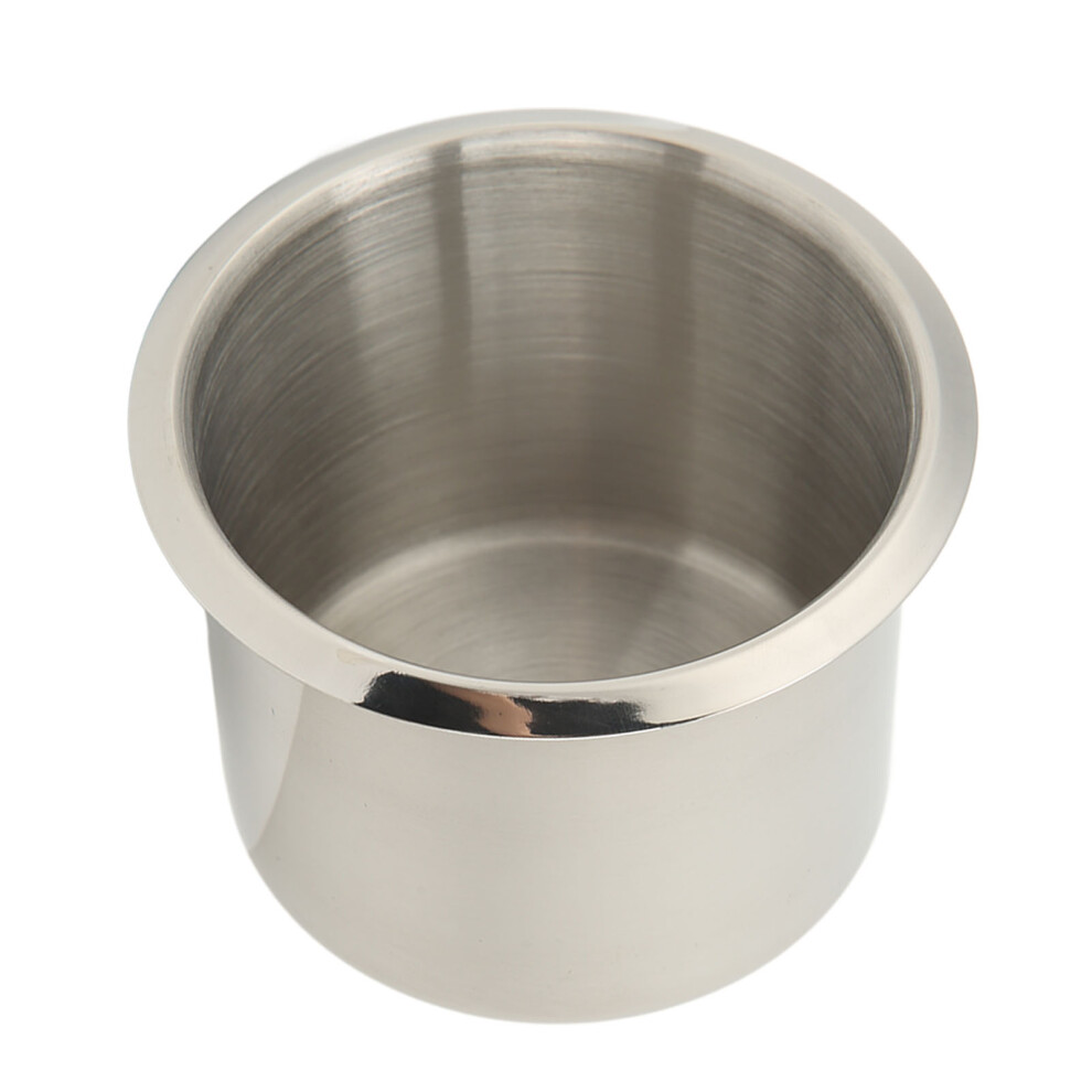 Car Cup Holders Multipurpose Brushed Stainless Steel Cup Drink Holder For Marine Boat Rv Camper Silver 5061320865125