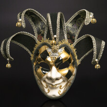 Máscaras venecianas de rostro completo para mujeres y niñas carnaval mascarada Halloween Navidad disfraz