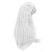 Peluca para muñeca HT de pelo blanco, de 8-9 pulgadas, 87 g, para muñeca 1/3