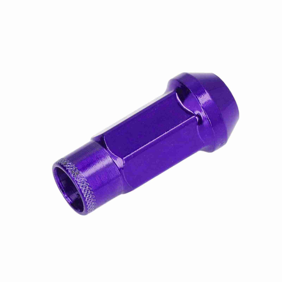 20Pcs M12x1.25 Metal Wheel Lug Nuts Universal Car Accessories Replacement For Mitsubishi Purple 4651320868571