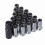 20 Stück Metall-Radmuttern M12x1,25 universell silber 2
