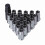 20 Stück Metall-Radmuttern M12x1,25 universell silber 14