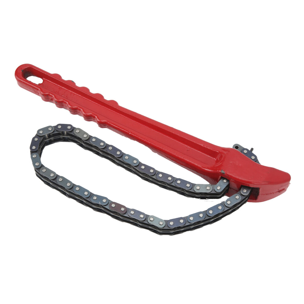 Chain Type Oil Filter Wrench Metal Universal Fit Oil Filter Ratcheting Chain Removal Tool 8771320869289