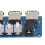 Stromerweiterungsmodul 4-Kanal USB-Splitter 5V 8