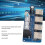 Stromerweiterungsmodul 4-Kanal USB-Splitter 5V 5