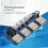 Stromerweiterungsmodul 4-Kanal USB-Splitter 5V 6