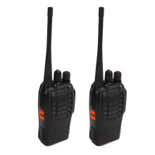 2 piezas de walkie-talkie 16 canales 400-470 MHz 3,7 V 2800 mAh