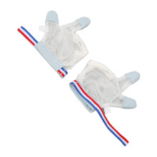 1 par de protectores de dedos para niños pequeños talla S - Color de tela: tela