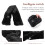 Bufanda calefactable 850x100mm Negro 5V/2A 5W USB 7