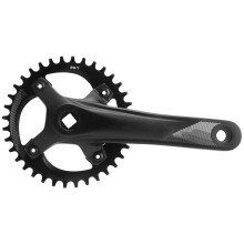 Aleación de aluminio 36T plato 104BCD 7-12 velocidades