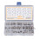 75 piezas 303 SS insertos roscados kit M4–M10 2