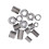 75 piezas 303 SS insertos roscados kit M4–M10 9