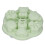 Silikon-Geleeform grüne Bärentatzenform 95 g 15,3  14,4 cm 3