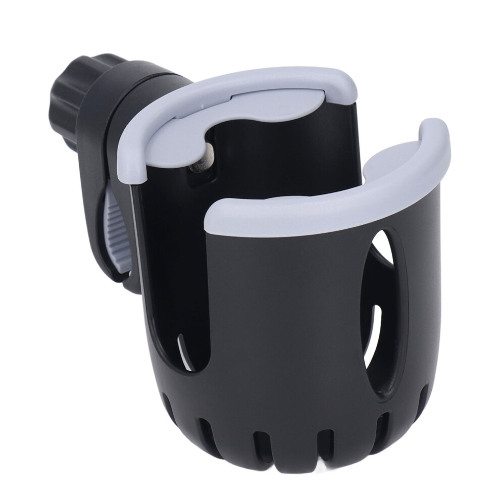 Stroller Cup Bottle Holder with 2 Ears Plastic Stable for Walkers Wheelchairs Shopping Carts
