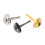 300 Stk. 10 mm Mini-Bradnägel Silber, Gold, Silber-Grau 8