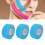 3 Rollen Face Tape 2,5 cm x 5 m hellblau V-Form 15