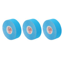 3 Rollen Face Tape 2,5 cm x 5 m hellblau V-Form